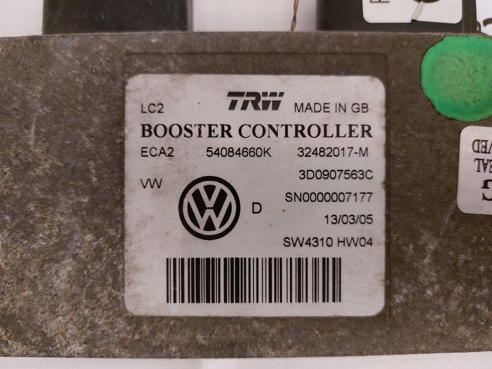 Gebr. VW Phaeton BJ'05 Steuergerät-Booster Controller 3D0907563C in Duisburg