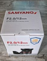 SAMYANG F2.0/12mm Sony E-Mound APS-C Ultra-Weitwinkelobjektiv Sachsen - Herrnhut Vorschau