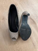 High Heels beige mit Glitzer Rheinland-Pfalz - Schifferstadt Vorschau