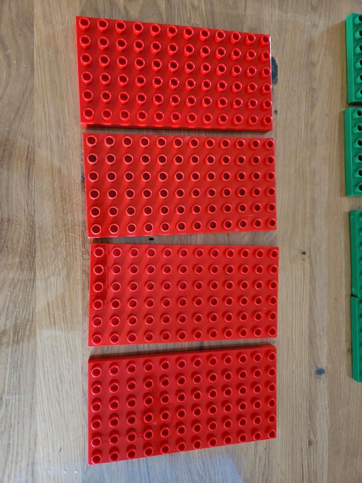 4 Lego Duplo Platten 6x12 in Webling