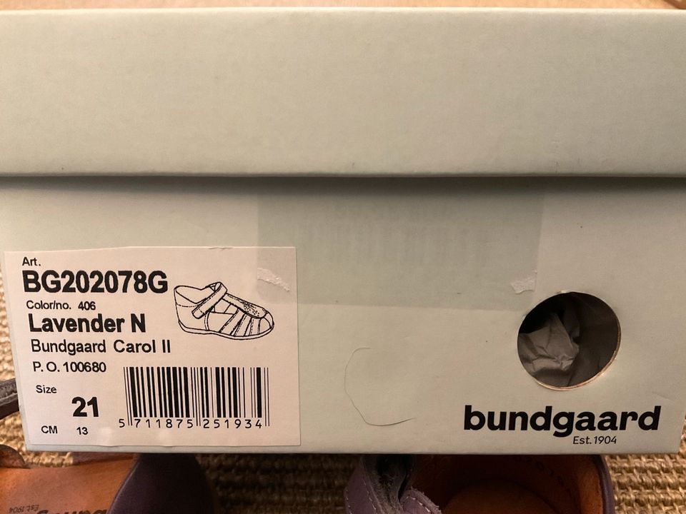 NEU! Bundgaard Sandale Carol II BG202078G lavender N Gr. 21 in Berlin