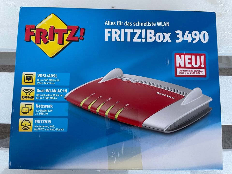Fritz Box 3490 *TOP-Zustand* in Radebeul