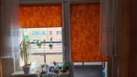2 Kettenzug-/Seitenzugrollos für Tür und Fenster orange gemustert Schwerin - Mueßer Holz Vorschau
