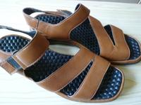 Rieker Damen-Sandalette Sandale hellbraun Gr. 41 schmal Hessen - Alheim Vorschau