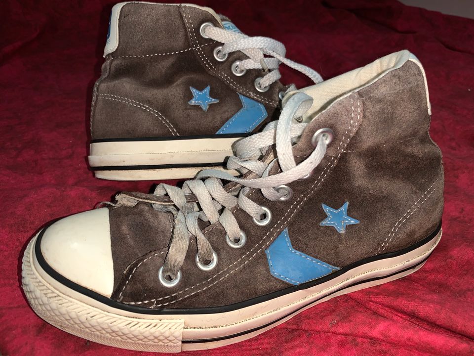 Leder Converse Schuhe Chucks ALL STAR 36 old school in Leisnig