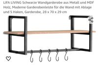 Schwarze Wandgadrobe zum Aufhängen Gadrobe Nordrhein-Westfalen - Steinhagen Vorschau