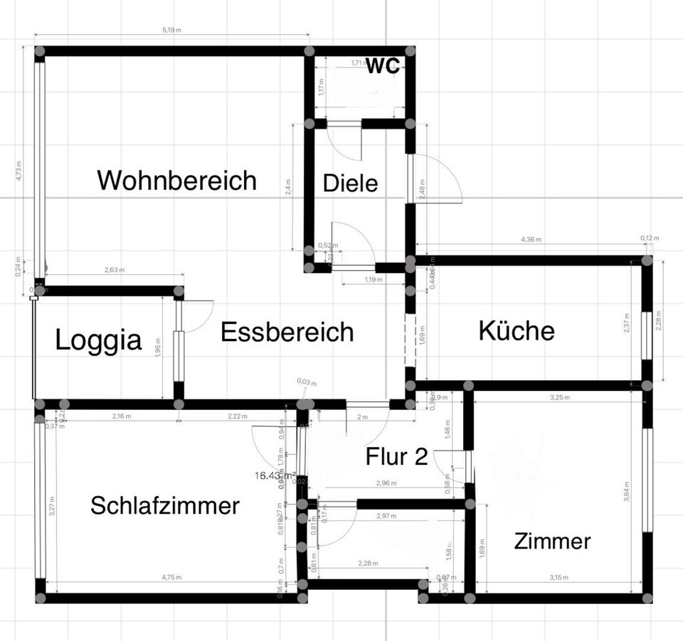 84 m2 275 € Hausgeld! Barrierearme ETW + West-Loggia. 3,5 Z. mit Aufzug, Stellplatz & Rheinnähe. in Köln