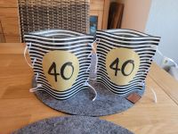 40 Geburtstag/Runder Geburtstag Dekoration Tischlichter handmade Hessen - Alheim Vorschau