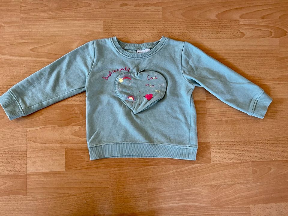 MANGUUN Mini  ♥️ Pullover mit Einhorn in der Größe 104 - wie Neu! in Dresden