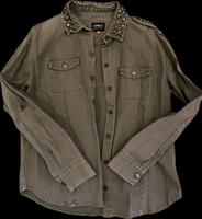 Military Jacke Bluse Hemd mit Nieten von Only Berlin - Tegel Vorschau