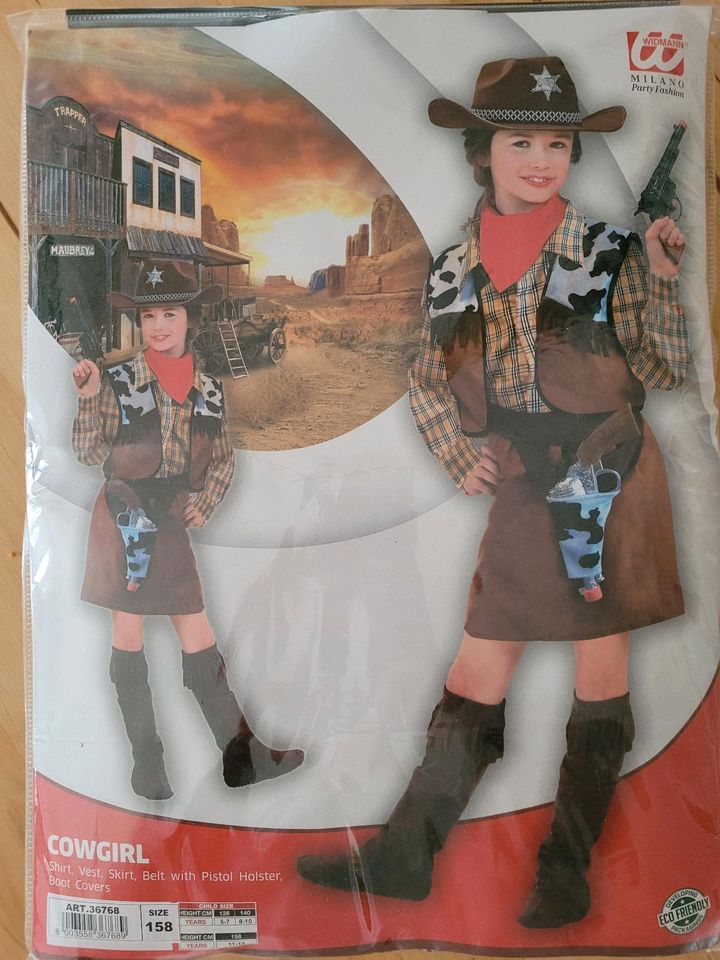 Cowgirl-Kostüm originalverpackt in Müllheim