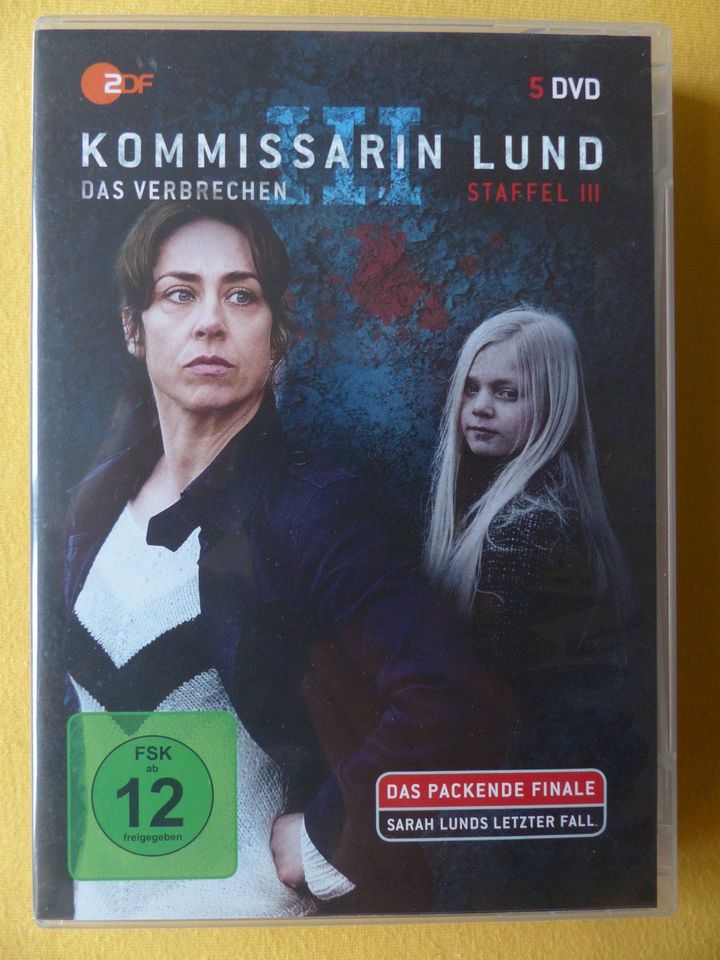 Kommissarin Lund: Das Verbrechen, Staffel 3 Das Finale 5 Disc DVD in Mainz