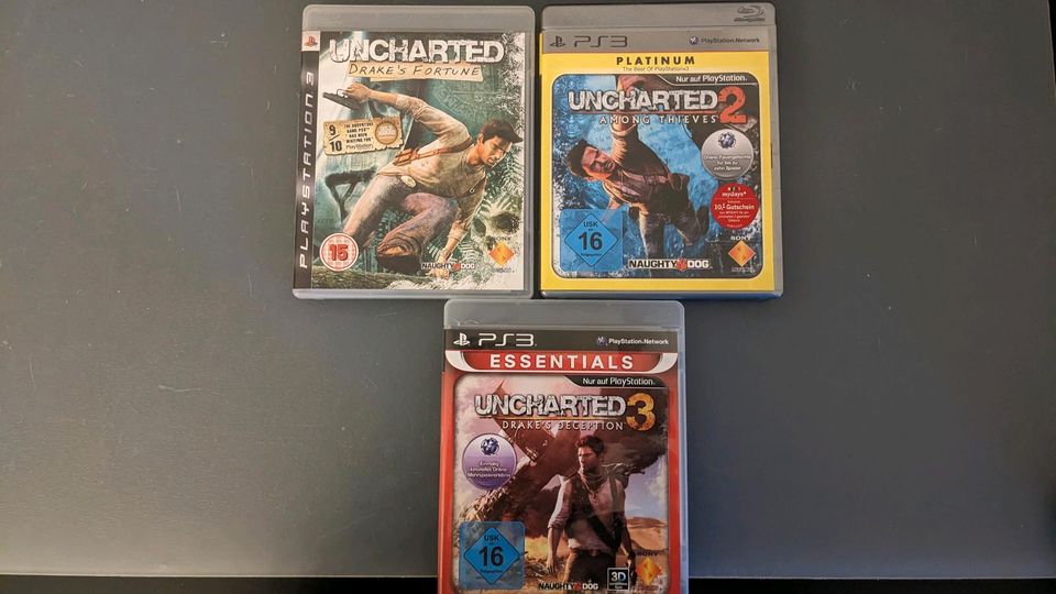 Uncharted 1-3 für Playstation 3 in München
