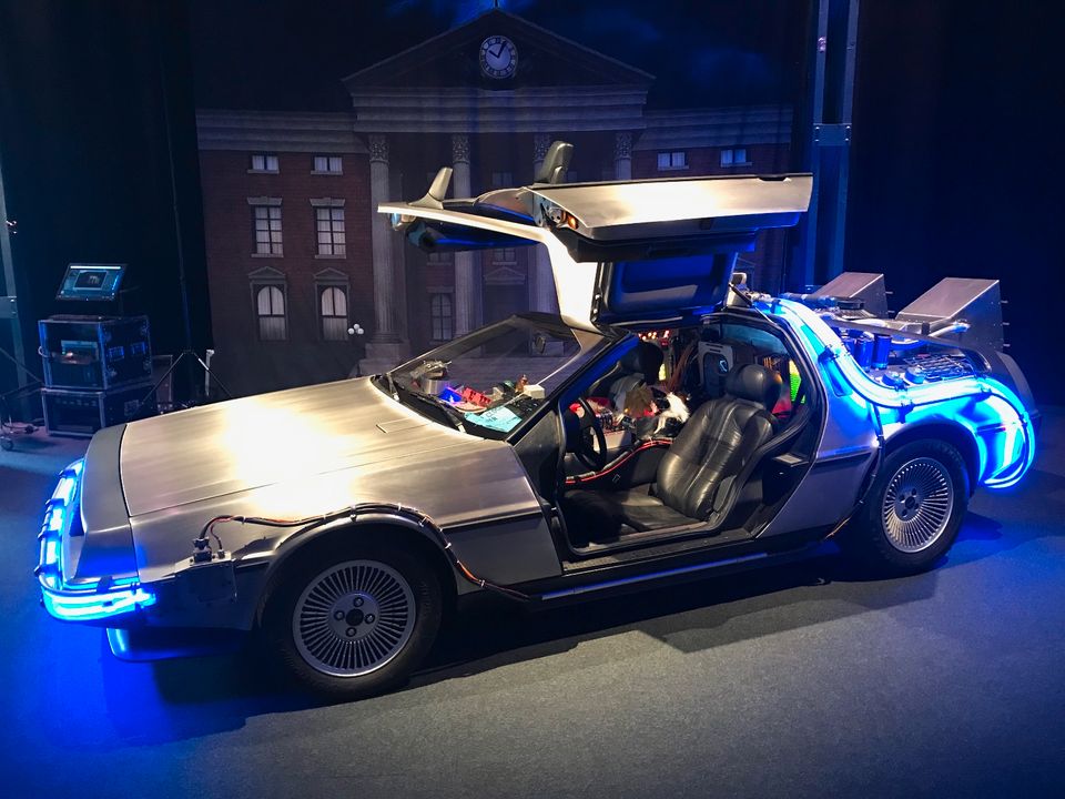 DeLorean mieten: Zeitmaschine Filmauto f. Messe/Event/Werbung/TV in Röttenbach (bei Erlangen)