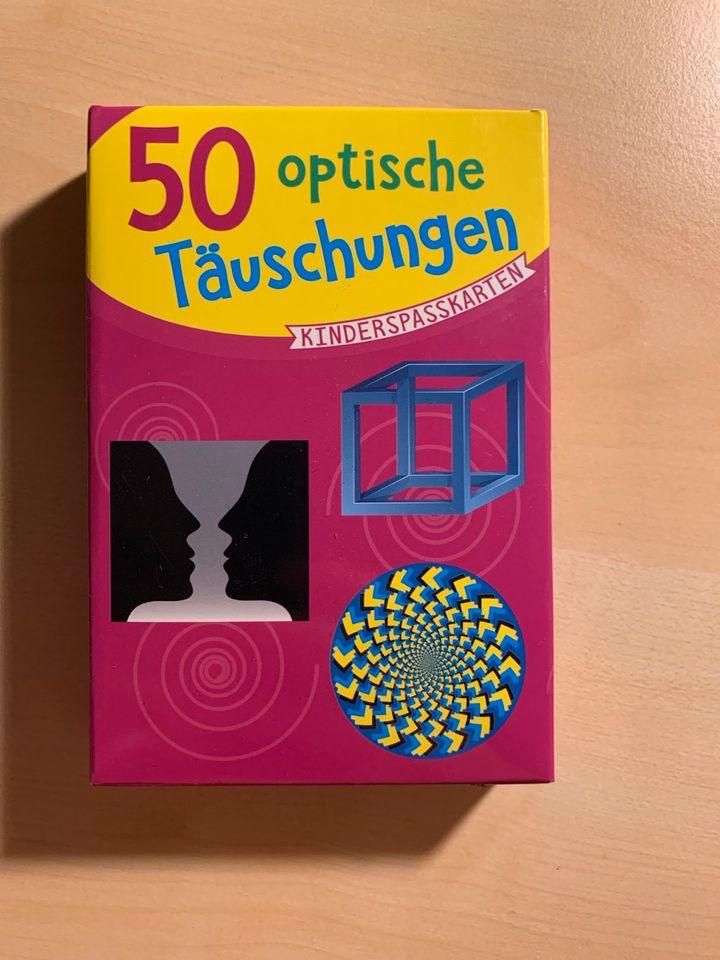 50 optische Täuschungen Kartenspiel in Königsberg i. Bayern