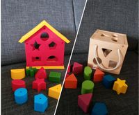 Baby Spielzeug (Steckwürfel/ Würfel/ Haus) Nordrhein-Westfalen - Oberhausen Vorschau