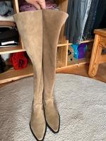 Zara over-the-Knee Stiefel aus Wildleder (Neu) Bayern - Garmisch-Partenkirchen Vorschau