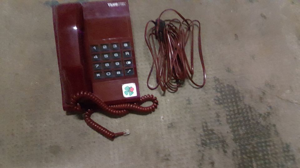 alte Telefone, Wählscheibentelefon, Bakelittelefon, Posttelefon in Rodenbach