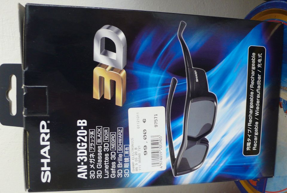 SHARP AN-3DG20-B 3D Brille in Bayern Deiningen Weitere TV  Video  Artikel gebraucht kaufen eBay Kleinanzeigen ist jetzt Kleinanzeigen