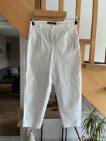 Someday Opus Hose Bundfalte Sommerhose weiß  kürzer geschnitten Niedersachsen - Lathen Vorschau