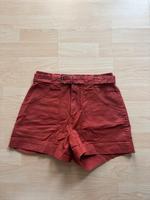 Orangene Rote Shorts Kurze Hose Hotpants Hollister S highwaist Hessen - Hofheim am Taunus Vorschau