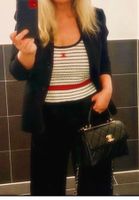 Chanel 24P Top,Shirt,weiß-schwarz-rot,Fullset! Eimsbüttel - Hamburg Niendorf Vorschau