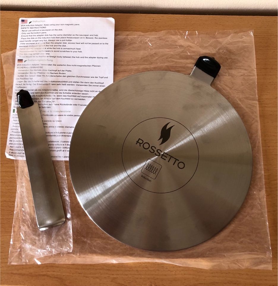 NEU Induktion Adapterplatte 24cm Griff Induktionsadapterplatte❗️ in München