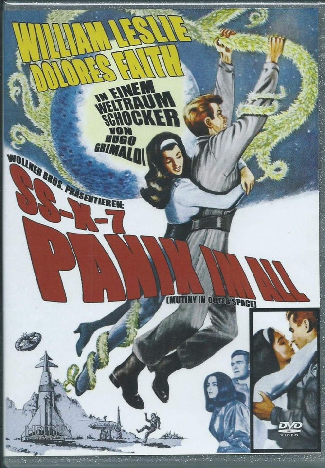 SS-X-7 - Panik im All (1965, Sci Fi Weltraum Trash) DVD, wie neu in Wolfsburg