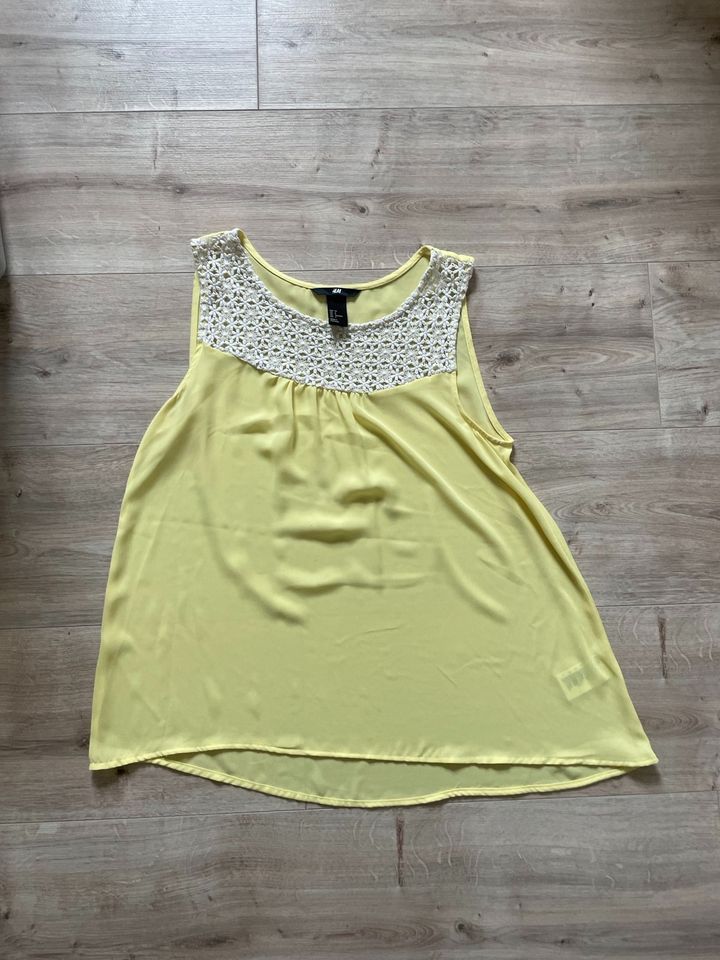 H&m Top , Chiffon Tunika , Damen Sommershirt Gr. 34 in Buchholz in der Nordheide