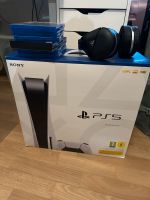 Playstation 5 / 2 Controller / Headset / Ladestation / Spiele Dresden - Innere Altstadt Vorschau