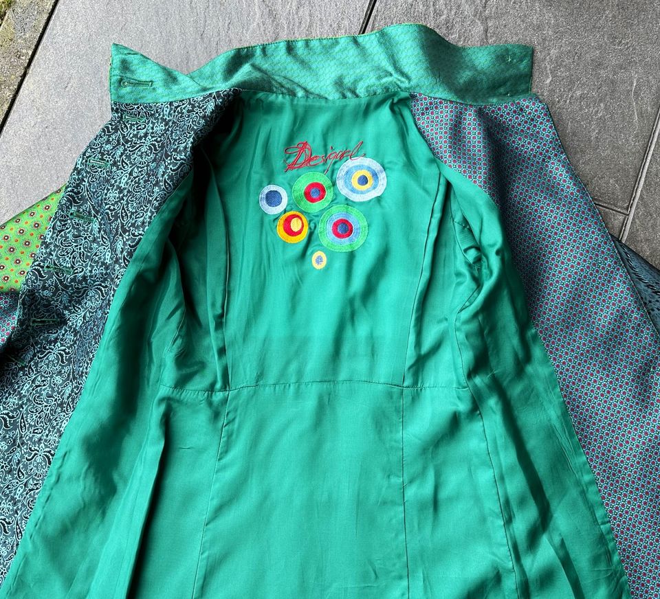 Desigual Damen Mantel Jacke Größe 38 Patchwork in Siegen