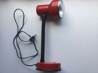 Tischlampe Schreibtisch Vintage 1970er Jahre Rot Funktioniert Hessen - Fulda Vorschau