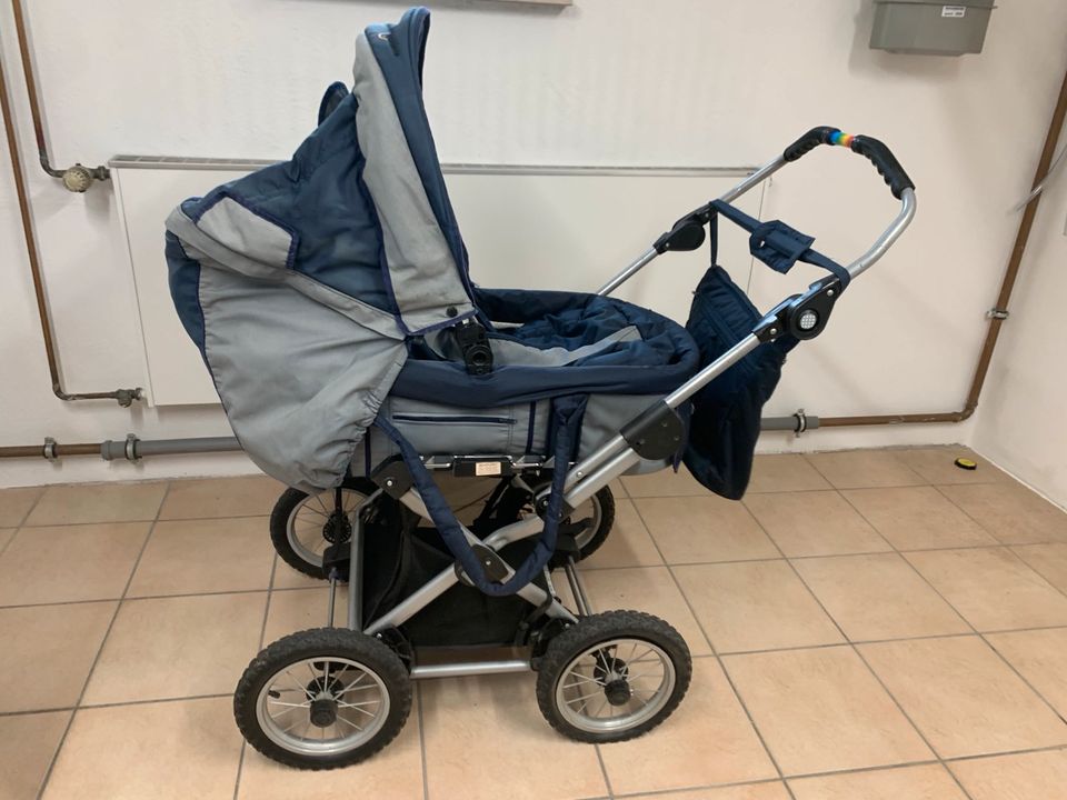 Teutonia Kinderwagen 3 in 1 in Rüsselsheim