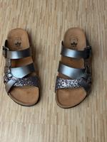 LICO Pantoletten silber Glitzer Gr. 39 wie neu Bayern - Poing Vorschau