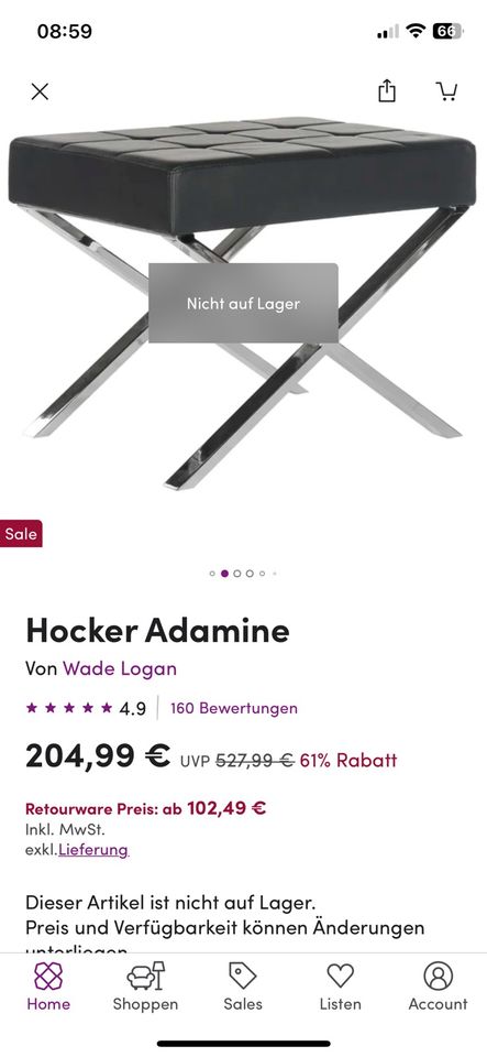 Hocker Wayfair in Berlin