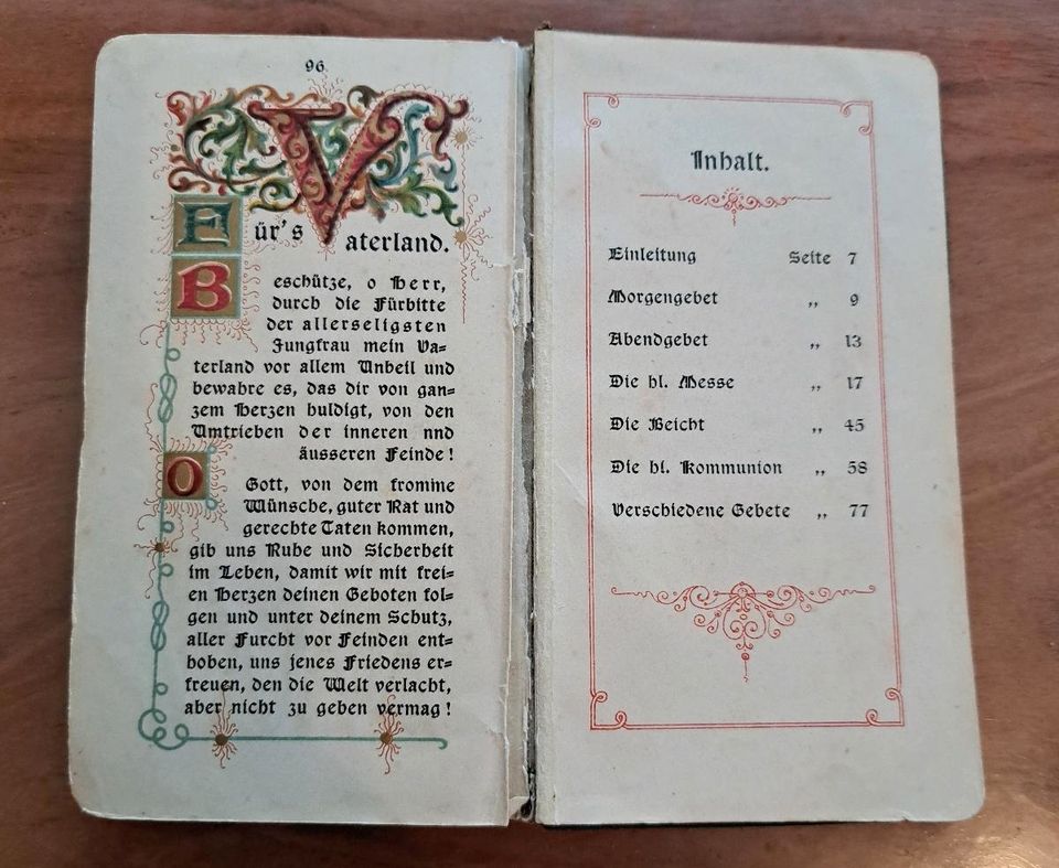 Antiquität Buch Inhaber L. Simondetti in Hilzingen