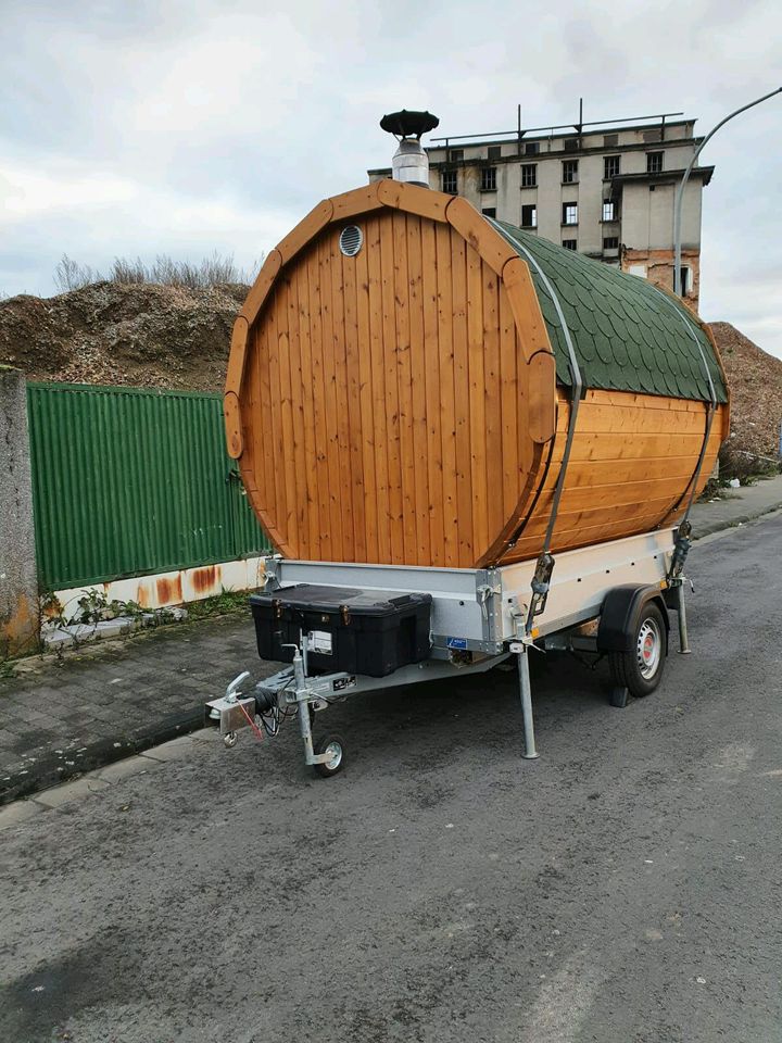 Mobile / Fasssauna sauna fass баня zu vermieten mieten in Butzbach