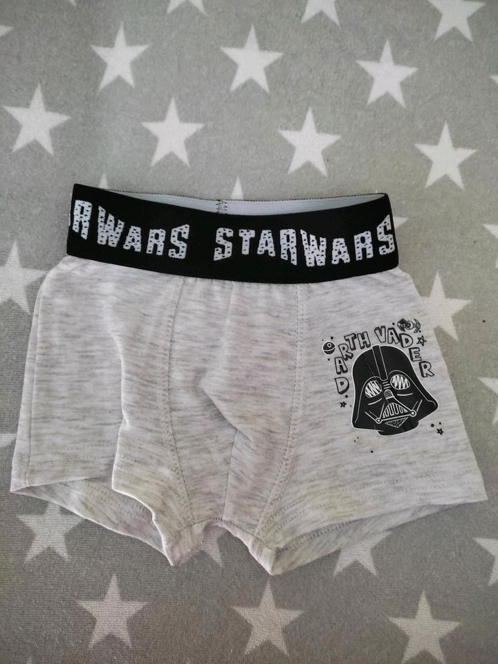 Star Wars Boxershorts, Kleinkind, Shorts, Größe 92 in Gablenz