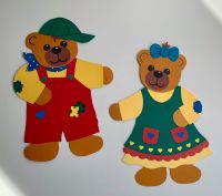 Fischer Fensterbilder Große Teddy Schulkinder Deko Teddys Nordrhein-Westfalen - Dorsten Vorschau