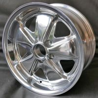 Volkswagen Fuchs Vollpoliert 16x7 5x112 VW T2 T3 Felge Maxilite Niedersachsen - Bad Bentheim Vorschau