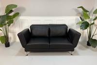Brühl Moule Sofa Leder Schwarz Schlaffunktion Ausstellungsstück Hamburg - Altona Vorschau