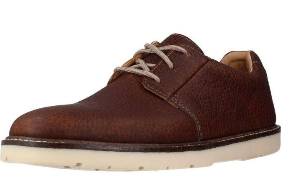 Clarks Herren Schuhe Grandin Plain Derbys, Braun, Gr. 43 NEU in Frankfurt am Main