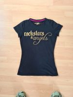 Original Rockstar & Angel T-Shirt M gold Flügel Baden-Württemberg - Denkendorf Vorschau