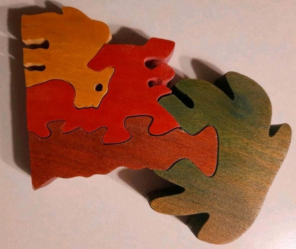 Souvenir aus Ägypten☆"Holzpuzzle"☆4teilig☆Neu❗ in Worbis