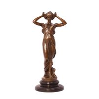 Bronze Skulptur / Figur,"Schöne Jugendstil",sign.Pittaluga, 35cm Nordrhein-Westfalen - Borken Vorschau