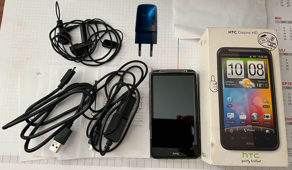 HTC Desire HD Smartphone Handy Telefon Android in Bad Abbach