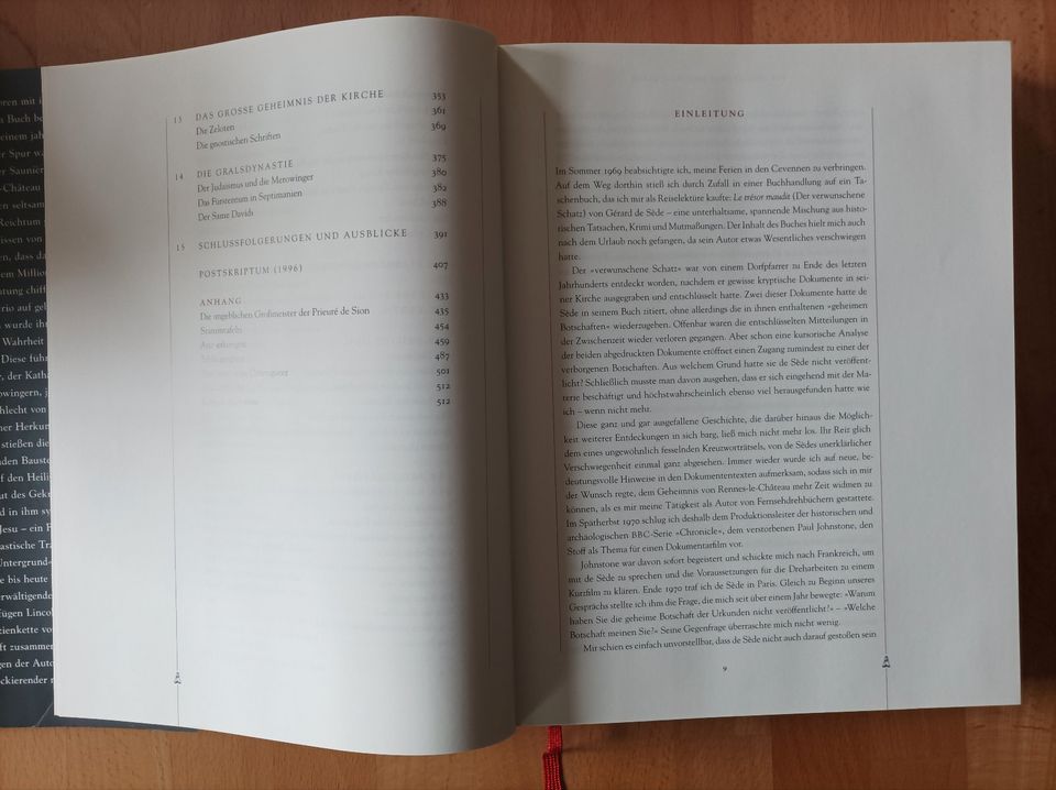 Buch - Der Heilige Gral und seine Erben für 9,99 € inkl.Versand in Merseburg