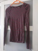 Schwarz pink gestreiftes Only Langarmshirt Gr XS Neu Nordrhein-Westfalen - Ratingen Vorschau