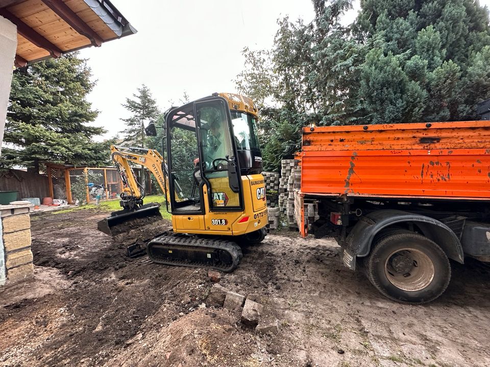 Minibagger mieten 2 t in Sachsenburg