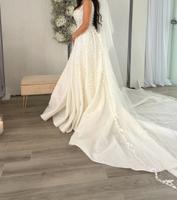 Brautkleid mit Schleppe und Schlitz Baden-Württemberg - Bietigheim-Bissingen Vorschau